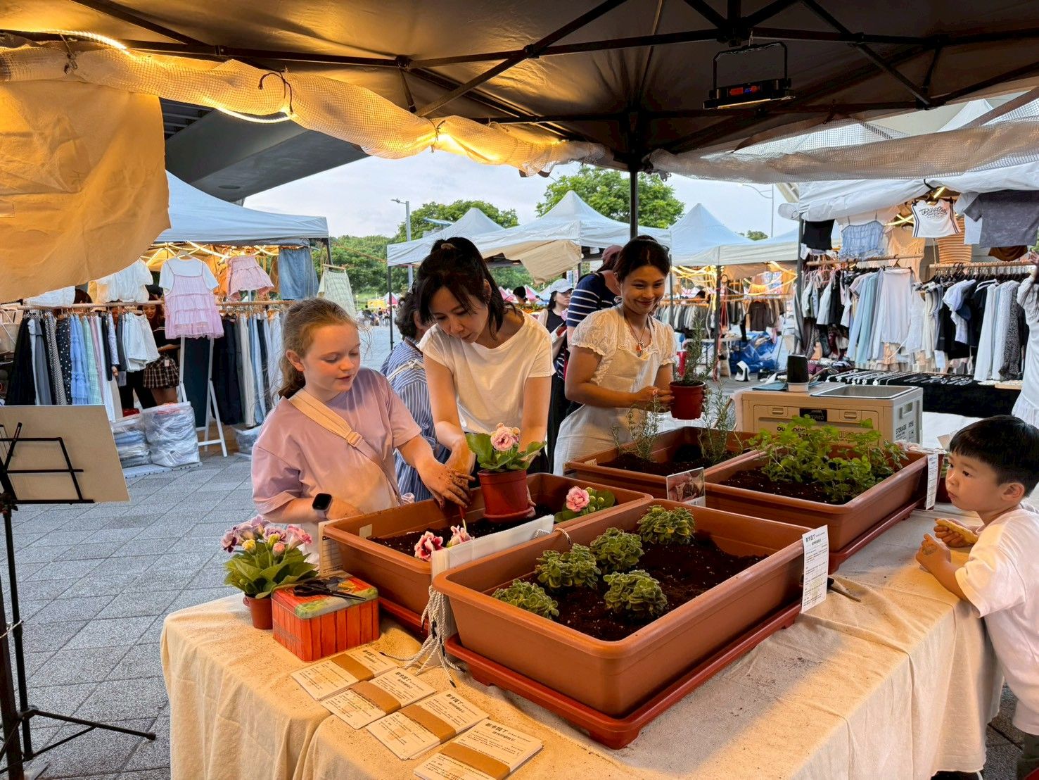 Pop-up experience event